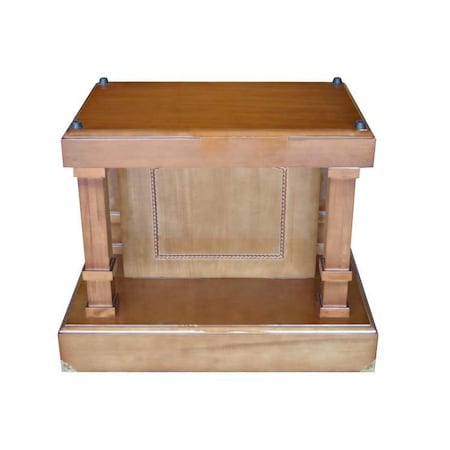 AFS Baby Casket/Urn Bier - Walnut 72203